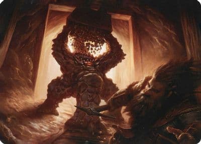 Xorn Art Card Art Series: Adventures in the Forgotten Realms Magic card