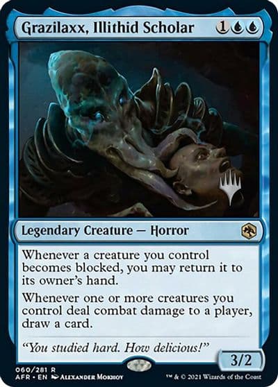 Grazilaxx Illithid Scholar Promo Pack: Adventures in the Forgotten Realms Magic card