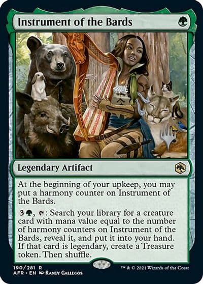 Instrument of the Bards Promo Pack: Adventures in the Forgotten Realms Magic card
