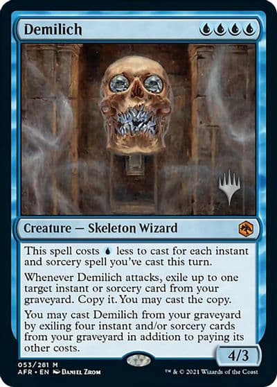 Demilich Promo Pack: Adventures in the Forgotten Realms Magic card