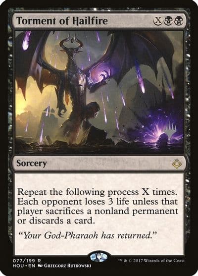Torment of Hailfire Promo Pack: Adventures in the Forgotten Realms Magic card