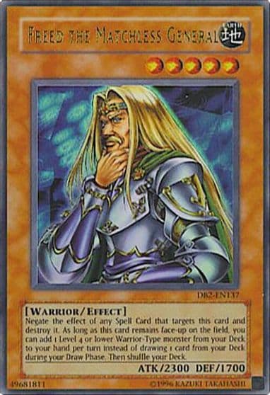 Freed the Matchless General Dark Beginning 2 Yu-Gi-Oh! card