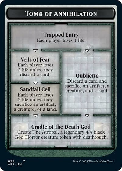 Tomb of Annihilation AFR Oversize Cards Magic card