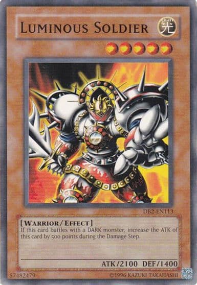 Luminous Soldier Dark Beginning 2 Yu-Gi-Oh! card