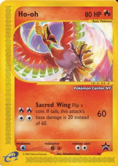 Ho-oh [Pokemon Center NY] WoTC Promo Pokemon card