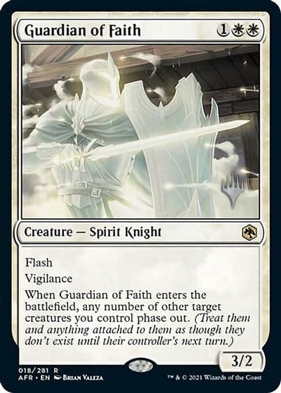Guardian of Faith Promo Pack: Adventures in the Forgotten Realms Magic card