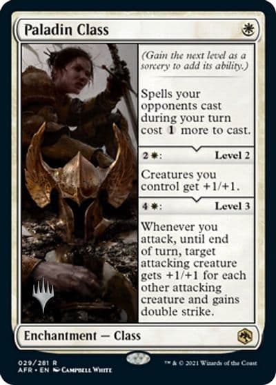 Paladin Class Promo Pack: Adventures in the Forgotten Realms Magic card