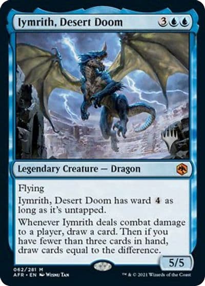Iymrith Desert Doom Promo Pack: Adventures in the Forgotten Realms Magic card