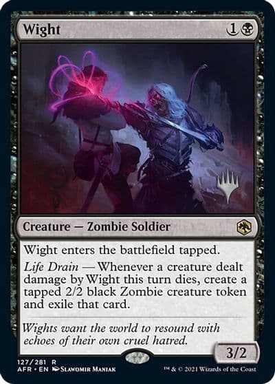 Wight Promo Pack: Adventures in the Forgotten Realms Magic card