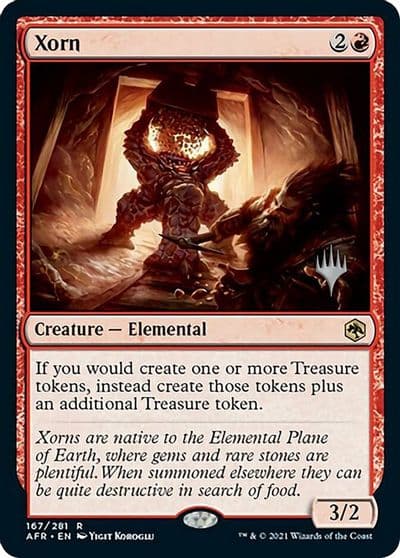 Xorn Promo Pack: Adventures in the Forgotten Realms Magic card