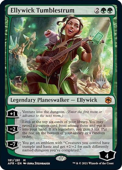 Ellywick Tumblestrum Promo Pack: Adventures in the Forgotten Realms Magic card
