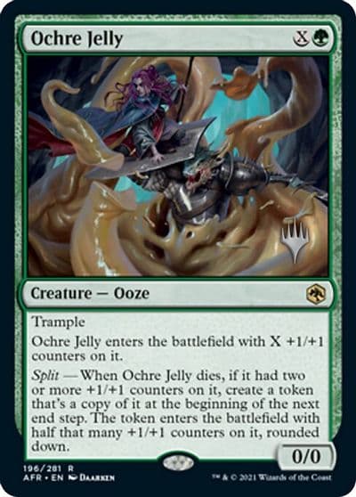 Ochre Jelly Promo Pack: Adventures in the Forgotten Realms Magic card