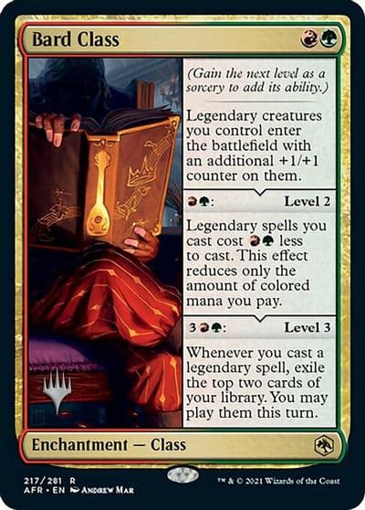 Bard Class Promo Pack: Adventures in the Forgotten Realms Magic card