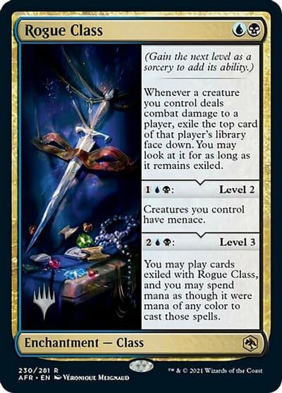 Rogue Class Promo Pack: Adventures in the Forgotten Realms Magic card
