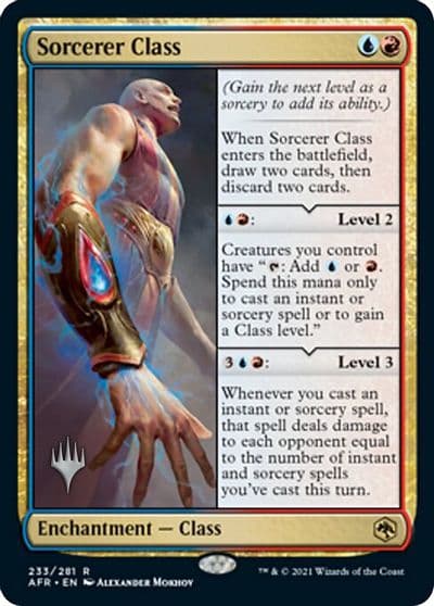 Sorcerer Class Promo Pack: Adventures in the Forgotten Realms Magic card