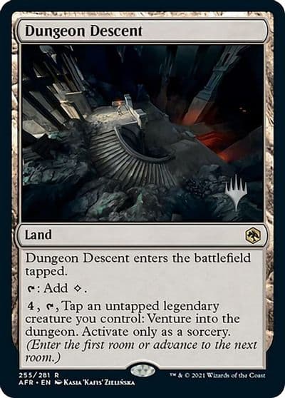 Dungeon Descent Promo Pack: Adventures in the Forgotten Realms Magic card