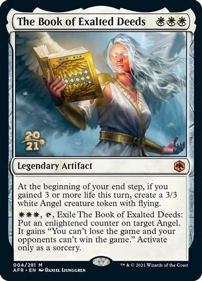 The Book of Exalted Deeds Prerelease Cards Magic card