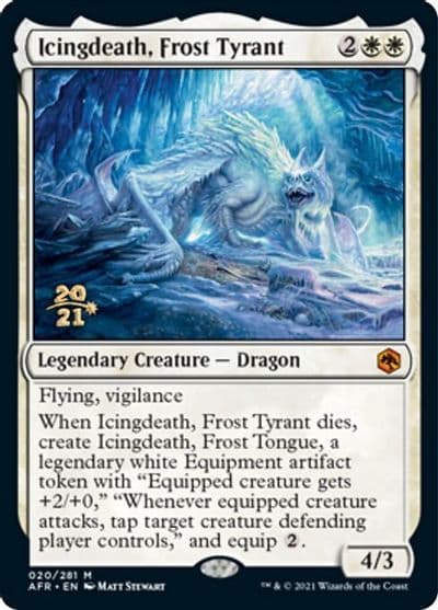 Icingdeath Frost Tyrant Prerelease Cards Magic card