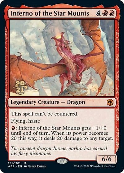 Inferno of the Star Mounts Prerelease Cards Magic card