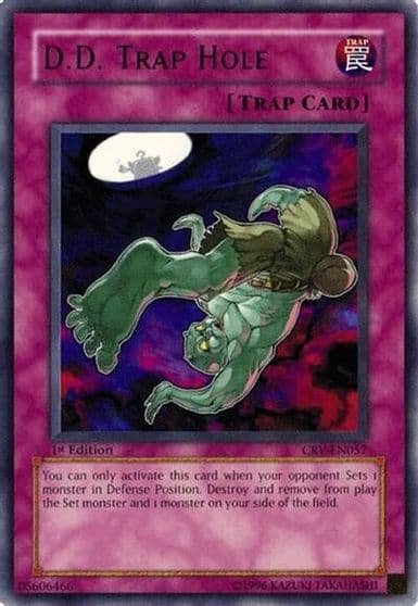 DD Trap Hole Cybernetic Revolution Yu-Gi-Oh! card