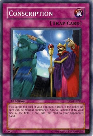 Conscription Cybernetic Revolution Yu-Gi-Oh! card