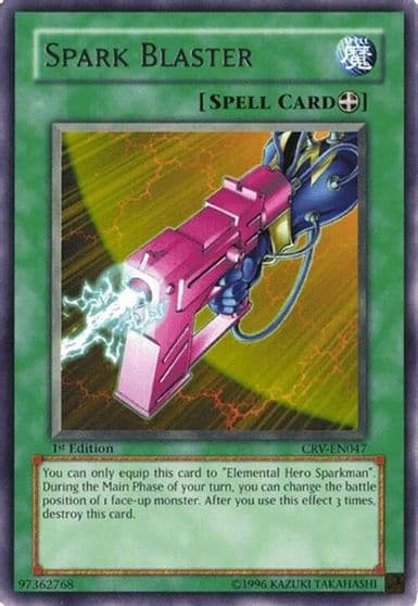 Spark Blaster Cybernetic Revolution Yu-Gi-Oh! card