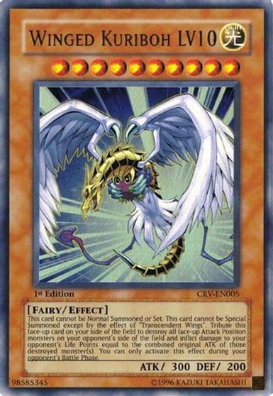 Winged Kuriboh LV10 Cybernetic Revolution Yu-Gi-Oh! card