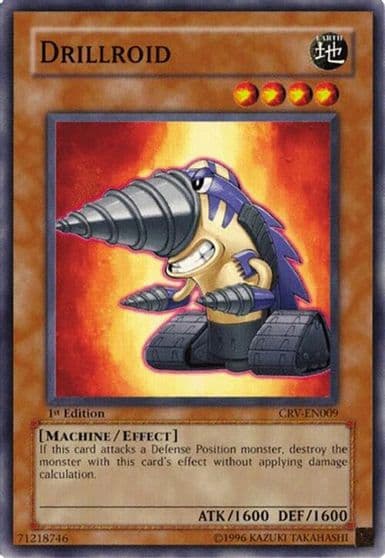 Drillroid Cybernetic Revolution Yu-Gi-Oh! card