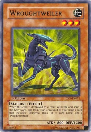 Wroughtweiler Cybernetic Revolution Yu-Gi-Oh! card