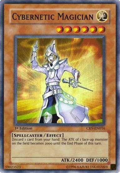Cybernetic Magician Cybernetic Revolution Yu-Gi-Oh! card