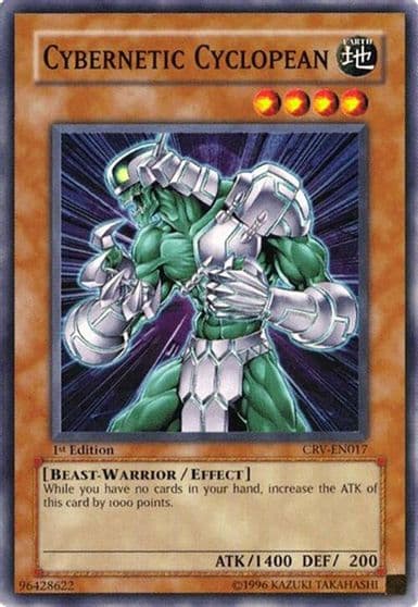 Cybernetic Cyclopean Cybernetic Revolution Yu-Gi-Oh! card