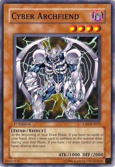 Cyber Archfiend Cybernetic Revolution Yu-Gi-Oh! card