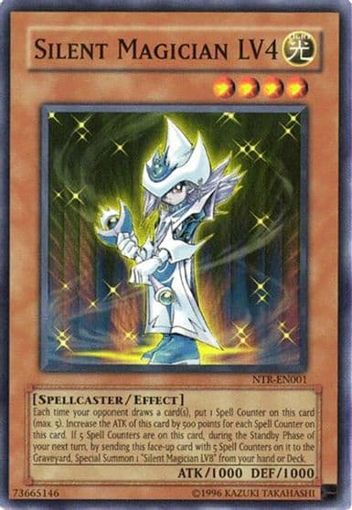 Silent Magician LV4 Nintendo DS Nightmare of Troubadour Yu-Gi-Oh! card
