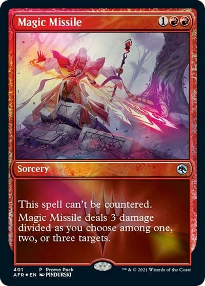 Magic Missile Promo Pack: Adventures in the Forgotten Realms Magic card