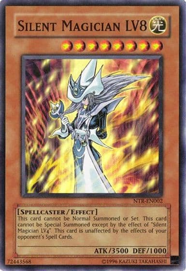 Silent Magician LV8 Nintendo DS Nightmare of Troubadour Yu-Gi-Oh! card