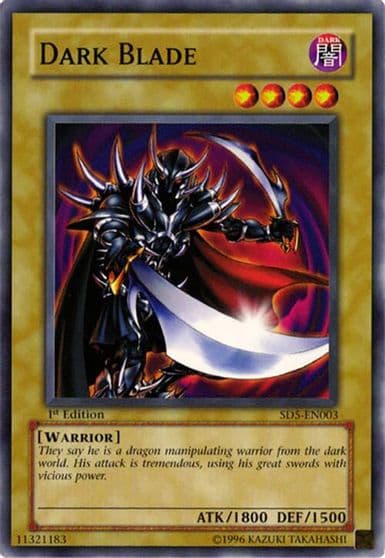 Dark Blade Structure Deck: Warrior's Triumph Yu-Gi-Oh! card