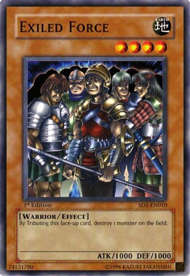 Exiled Force Structure Deck: Warrior's Triumph Yu-Gi-Oh! card