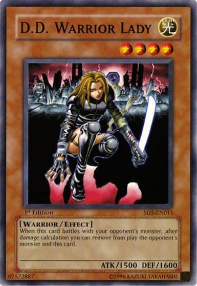 DD Warrior Lady Structure Deck: Warrior's Triumph Yu-Gi-Oh! card