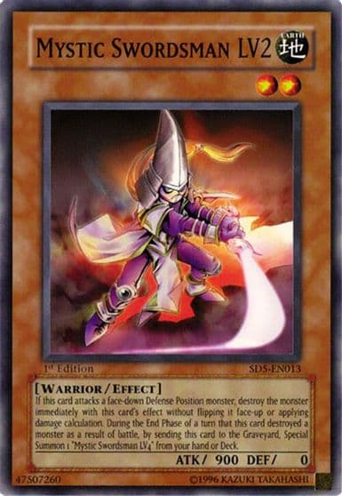 Mystic Swordsman LV2 Structure Deck: Warrior's Triumph Yu-Gi-Oh! card