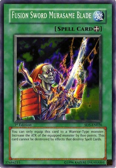 Fusion Sword Murasame Blade Structure Deck: Warrior's Triumph Yu-Gi-Oh! card