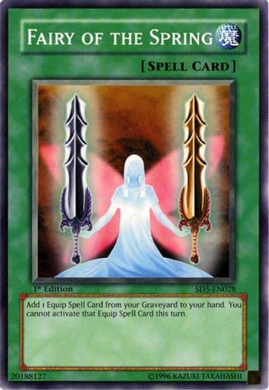 Fairy of the Spring Structure Deck: Warrior's Triumph Yu-Gi-Oh! card