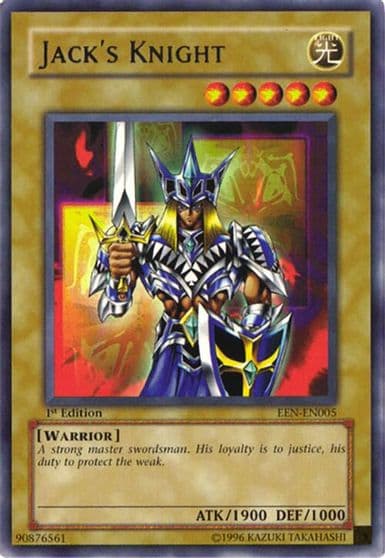 Jacks Knight Elemental Energy Yu-Gi-Oh! card