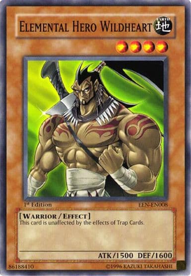 Elemental Hero Wildheart Elemental Energy Yu-Gi-Oh! card