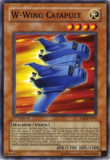 W Wing Catapult Elemental Energy Yu-Gi-Oh! card