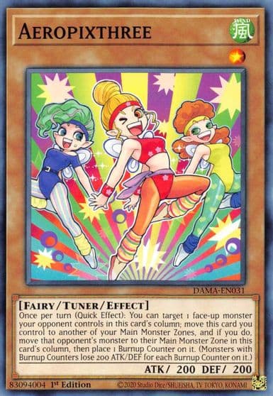 Aeropixthree Dawn of Majesty Yu-Gi-Oh! card