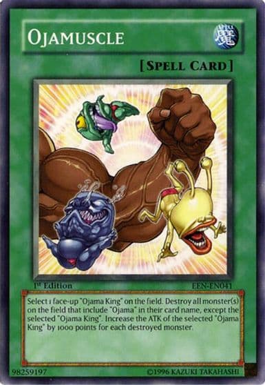 Ojamuscle Elemental Energy Yu-Gi-Oh! card