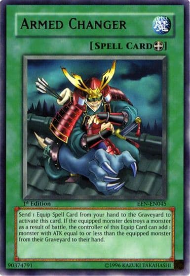 Armed Changer Elemental Energy Yu-Gi-Oh! card