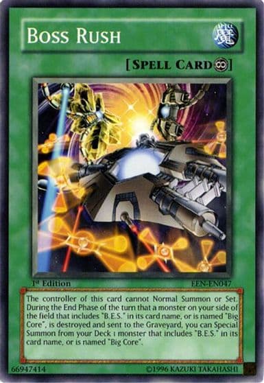 Boss Rush Elemental Energy Yu-Gi-Oh! card