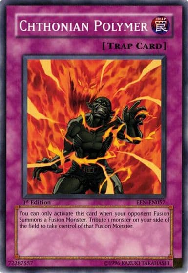 Chthonian Polymer Elemental Energy Yu-Gi-Oh! card