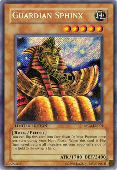 Guardian Sphinx Master Collection Volume 2 Yu-Gi-Oh! card
